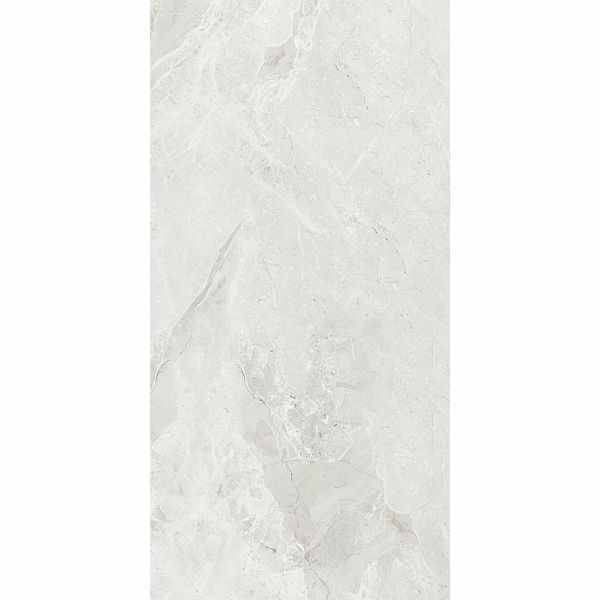 Makrana Breccia Blanco Polished Marble Effect Tile 30x60cm